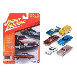 Classic Gold 2017 Set of 6 cars Release C 1/64 Diecast Model Cars by Johnny Lightning