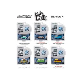 Greenlight Vee Dub Series 4, 6pc Diecast Car Set 1/64 Diecast Model Cars by Greenlight