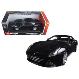 Ferrari California T (closed top) Black 1/18 Diecast Model Car by Bburago