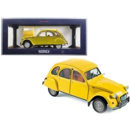 1979 Citroen 2CV 6 Club Mimosa Yellow 1/18 Diecast Model Car by Norev