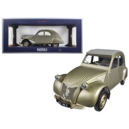 1950 Citroen 2CV A Gold 1/18 Diecast Model Car by Norev