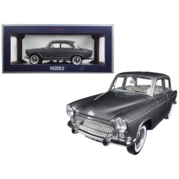 1962 Simca Aronde Montlhery Special Grey Metallic 1/18 Diecast Model Car  by Norev