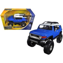 Toyota FJ Cruiser Blue High Profile Off Road Series 1/24 Diecast Model Car by Jada