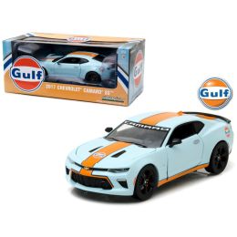 2017 Chevrolet Camaro SS Gulf Oil Racing 1/24 Diecast Model Car by Greenlight