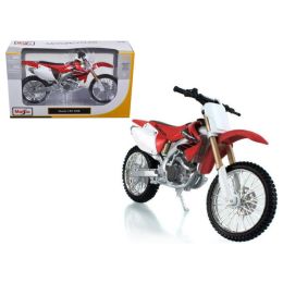 Honda CRF 450R White/Red Motorcycle 1/12 Diecast Model by Maisto