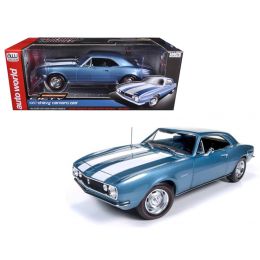 1967 Chevrolet Camaro Z/28 50th Anniversary Nantucket Blue Limited Edition to 1002pcs 1/18 Diecast Model Car  by Autoworld
