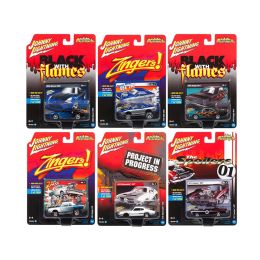 Street Freaks 2017 Release 2B Set of 6 cars 1/64 Diecast Model Car by Johnny Lightning