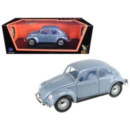 1967 Volkswagen Beetle Light Blue 1/18 Diecast Model Car by Road Signature