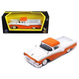 1957 Ford Ranchero Orange 1/43 Diecast Model Car by Road Signature