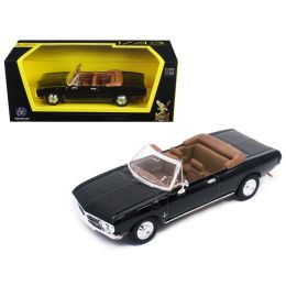 1969 Chevrolet Corvair Monza Black 1/43 Diecast Model Car by Road Signature