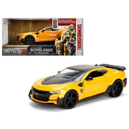 2016 Chevrolet Camaro Bumblebee Yellow From \Transformers\ Movie 1/24 Diecast Model Car by Jada Metals