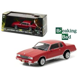 Jesse Pinkman\s 1982 Chevrolet Monte Carlo Breaking Bad (2008-2013) TV Series 1/43 Diecast Model Car by Greenlight