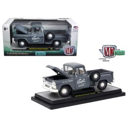 1958 Chevrolet Apache Stepside Truck Granite Gray 1/24 Diecast Model Car  by M2 Machines