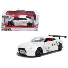 2009 Nissan GT-R (R35) Ben Sopra White JDM Tuners 1/24 Diecast Model Car  by Jada