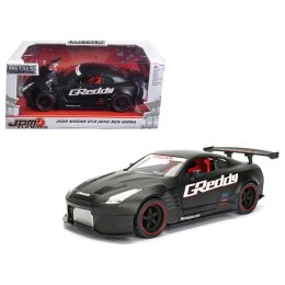 2009 Nissan GT-R (R35) Ben Sopra Matt Black JDM Tuners 1/24 Diecast Model Car  by Jada