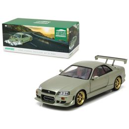1999 Nissan Skyline GT-R (R34) Millennium Jade 1/18 Diecast Model Car  by Greenlight