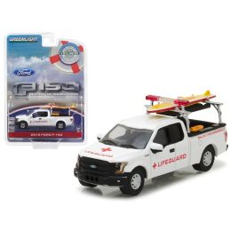 2016 Ford F-150 with Lifeguard Accessories Hobby Exclusive 1/64 Diecast Model Car  by Greenlight