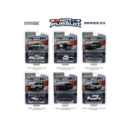 Hot Pursuit Series 23, 6pc Diecast Car Set 1/64 Diecast Model Cars by Greenlight