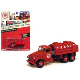 1940 GMC CCWK 6x6 Tanker \Texaco\ 1/64 Diecast Model Car by Johnny Lightning