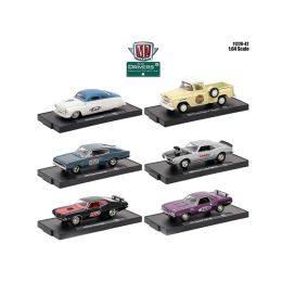 Drivers 6 Cars Set Release 42 In Blister Packs 1/64 Diecast Model Cars by M2 Machines