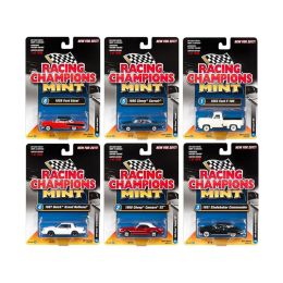 2017 Mint Release 2 Set B Set of 6 Cars 1/64 Diecast Model Cars by Racing Champions