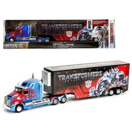 Western Star 5700 XE Optimus Prime Hauler \Transformers 5\ 1/64 Diecast Model Car by Jada