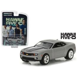 2010 Chevrolet Camaro Grey \Hawaii Five-0\ (2010-Current TV Series) Hollywood Series 17 1/64 Diecast Model Car by Greenlight