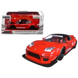 2002 Honda NSX Type-R Japan Spec Gloss Red Widebody JDM Tuners 1/24 Diecast Model Car by Jada