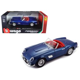 Ferrari 250 GT California Spider Blue 1/24 Diecast Model Car by Bburago