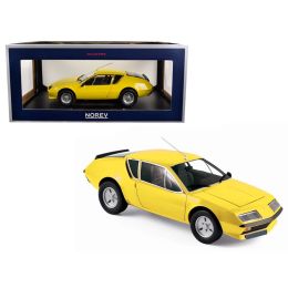 1977 Renault Alpine A310 Yellow 1/18 Diecast Model Car by Norev