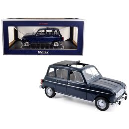 1965 Renault 4 Copenhague Blue 1/18 Diecast Model Car by Norev