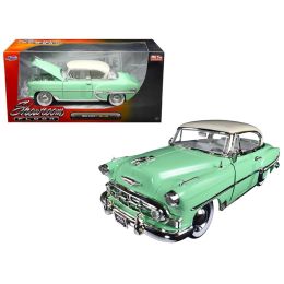 1953 Chevrolet Bel Air Light Green \Showroom Floor\ 1/24 Diecast Model Car by Jada