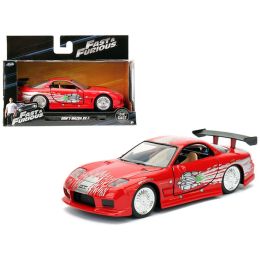 Dom\s Mazda RX-7 Red \Fast & Furious\ Movie 1/32 Diecast Model Car by Jada