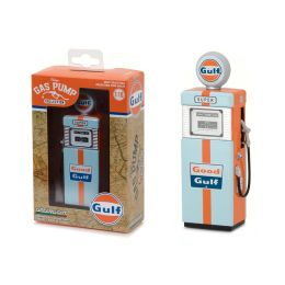 1951 Wayne 505 Gulf Oil Gas Pump Replica Vintage Gas Pump Series 1 1/18 Diecast Model by Greenlight