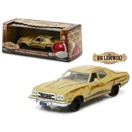The Dude\s 1973 Ford Gran Torino \The Big Lebowski\ Movie (1998) 1/43 Diecast Model Car by Greenlight