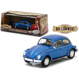 Da Fino\s Volkswagen Beetle Blue \The Big Lebowski\ Movie (1998) 1/43 Diecast Model Car by Greenlight