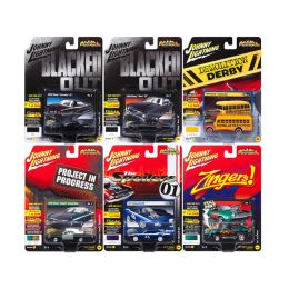 Street Freaks 2017 Release 3B Set of 6 cars 1/64 Diecast Model Cars by Johnny Lightning