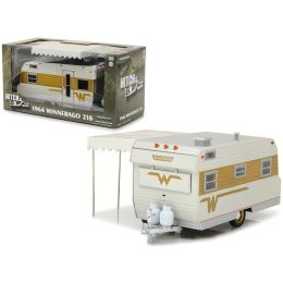 1964 Winnebago 216 Travel Trailer for 1/24 Scale Model Cars and Trucks 1/24 Diecast Model by Greenlight