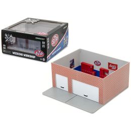 Mechanic\s Corner Series 1 Weekend Workshop STP 1/64 by Greenlight