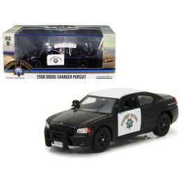 2008 Dodge Charger Police Interceptor Car California Highway Patrol (CHP) 1/43 Diecast Model Car by Greenlight