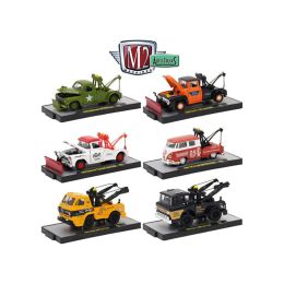 Auto Trucks 6 Piece Set Release 44 IN DISPLAY CASES 1/64 Diecast Model Cars by M2 Machines