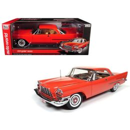 1957 Chrysler 300C Hemi Gauguin Red 60th Anniversary Limited Edition to 1002pc 1/18 Diecast Model Car by Autoworld