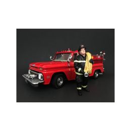 Firefighter Job Done Figurine / Figure For 1:18 Models by American Diorama