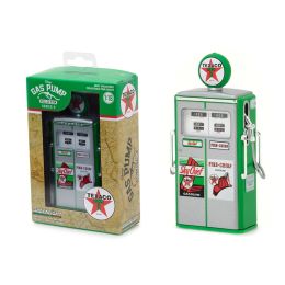 1954 Tokheim 350 Twin Gas Pump Texaco \Sky Chief Fire-Chief\ Replica Vintage Gas Pump Series 2 1/18 Diecast Model by Greenlight