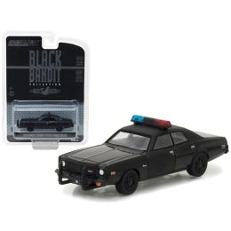 1976 Dodge Coronet Black Bandit Police 1/64 Diecast Model Car by Greenlight