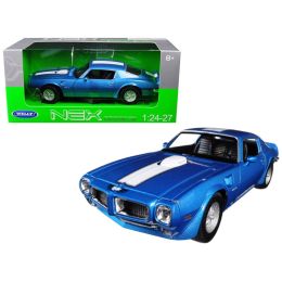 1972 Pontiac Firebird Trans Am Blue 1/24 - 1/27 Diecast Model Car by Welly