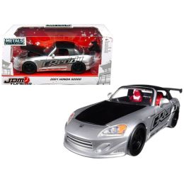 2001 Honda S2000 Silver \JDM Tuners\ 1/24 Diecast Model Car by Jada