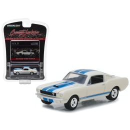 1965 Ford Shelby Mustang GT 350 Fastback White Barrett Jackson \Scottsdale Edition\ Series 2 1/64 Diecast Model Car by Greenlight