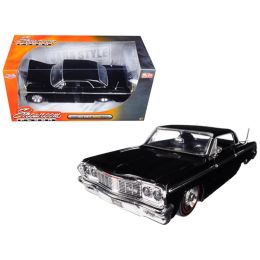 1964 Chevrolet Impala Black \Showroom Floor\ 1/24 Diecast Model Car by Jada