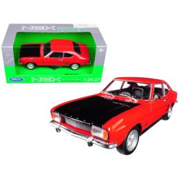 1969 Ford Capri Red 1/24 - 1/27 Diecast Model Car by Welly